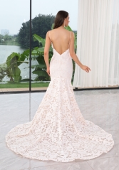 WT4647 New Elegant Fit&Flare bridal, full lace